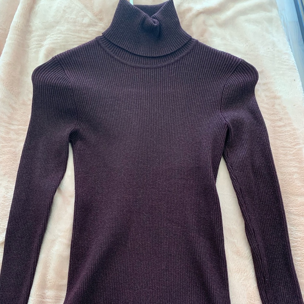 Ralph Lauren Turtle Neck - strechy glittery fabric